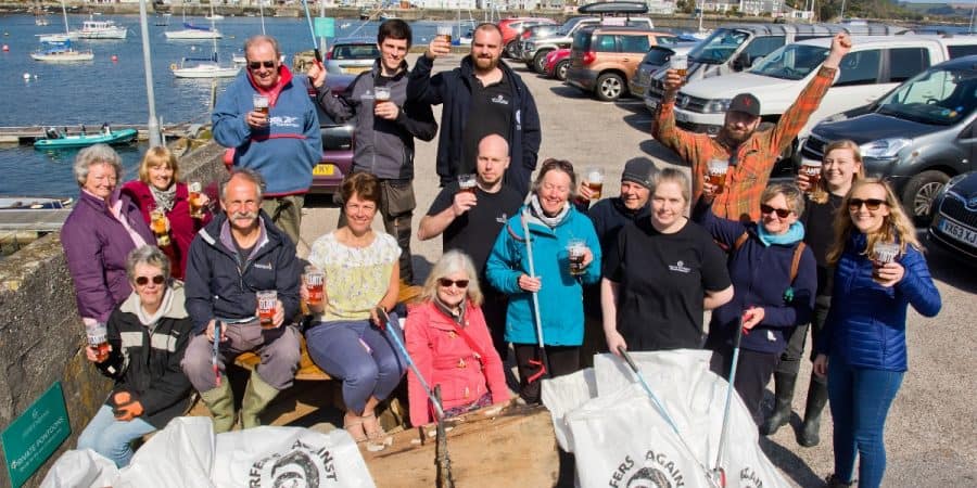 The biggest beach clean to date at Greenbank beach