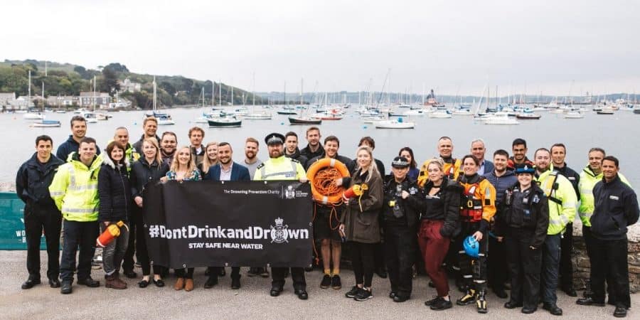 Lifesaving training in Falmouth with the rescue services