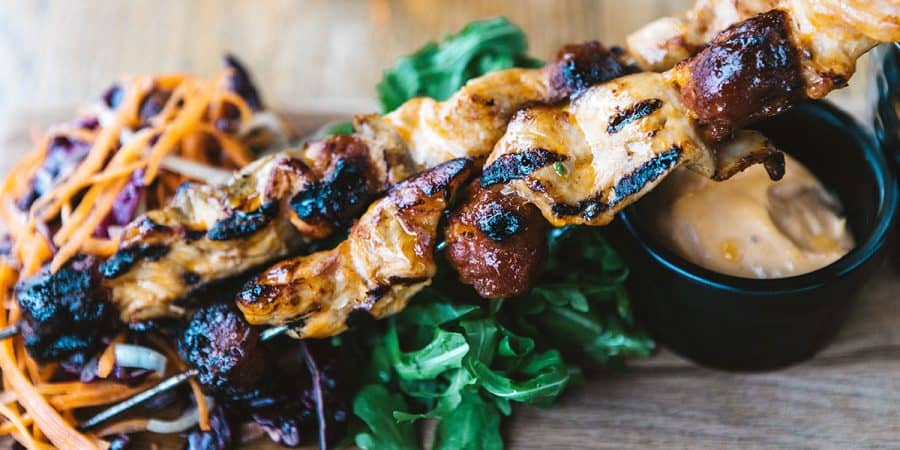 Chicken Breast and Chorizo Barbecue Skewer Recipe