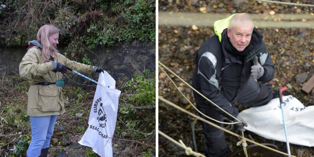 Beach Clean in Falmouth - The Working Boat and The Greenbank successful once more