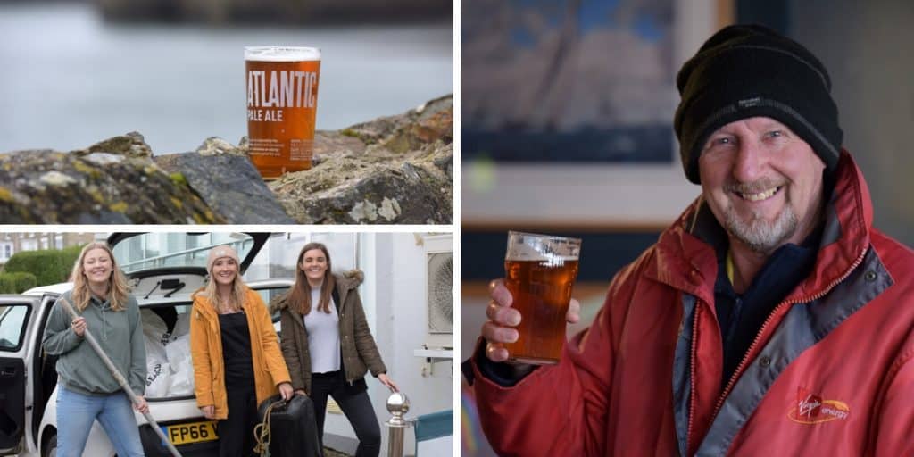 Beach Clean in Falmouth - The Working Boat and The Greenbank successful once more