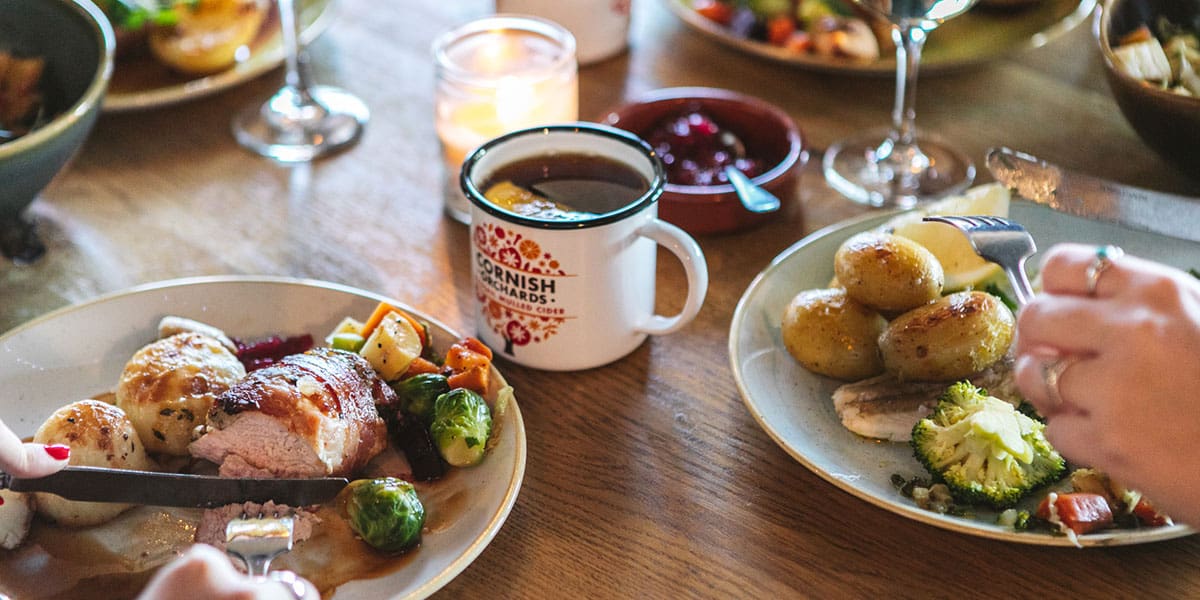 Christmas Day Lunch in Cornwall - The Working Boat, Falmouth