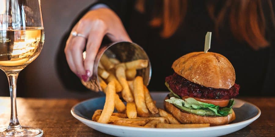 Head Chef Liam Humberstone’s Vegan Burger Recipe